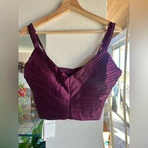 Abercrombie & Fitch Satin Crop Top